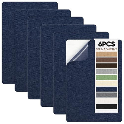 Canvas Patch 5.5 x 8 Inches 6Pcs Self (6 Count)