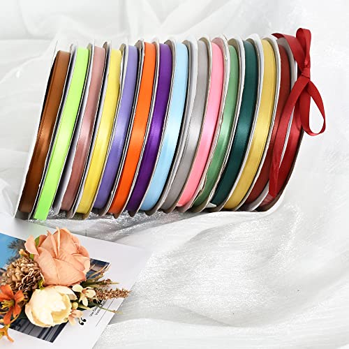 100yds 3 8 Inch Dark Gold Satin Ribbon for Craft Gifts Wrapping