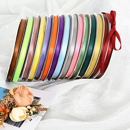 100yds 3 8 Inch Dark Gold Satin Ribbon for Craft Gifts Wrapping