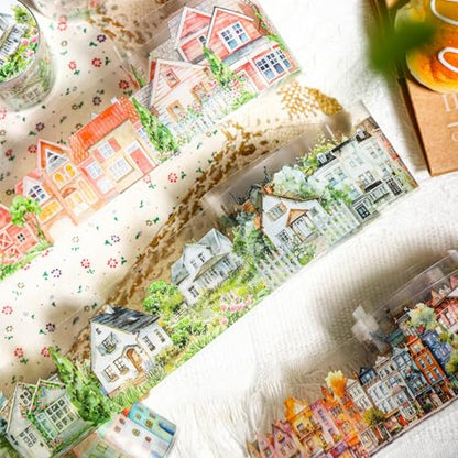 PET Tape Stickers for Scrapbooking