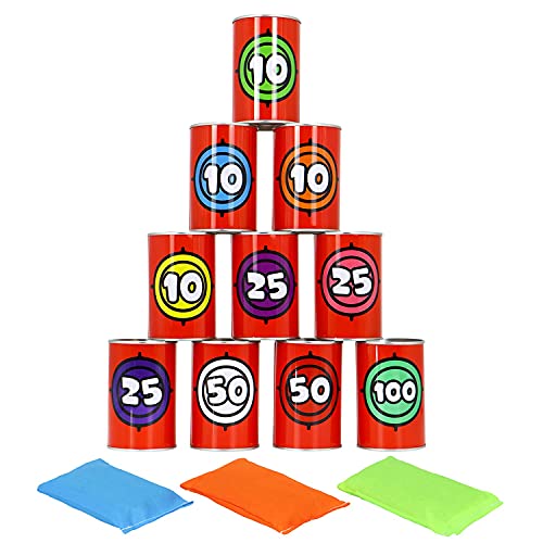 13 Pcs Carnival Party Can Toss Game