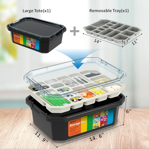 Robot J Creative Building Kit With Storage Box