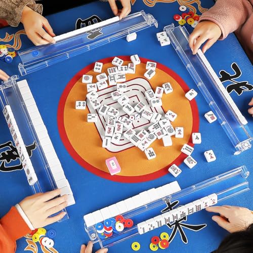 4PCS Mahjong Racks with Pushers