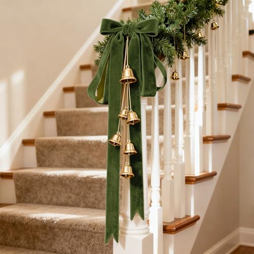 Moss Green Velvet Ribbon