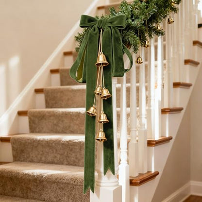 Moss Green Velvet Ribbon
