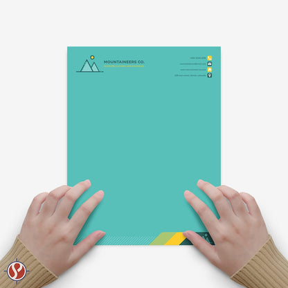 8.5 x 11" Sea Blue Color Paper Smooth, for School, Office & Home Supplies, Holiday Crafting, Arts & Crafts | Acid & Lignin Free | Regular 20lb Paper - 100 Sheets