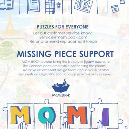 1000 Piece Puzzle for Adults Jigsaw Puzzles (1000 Count)