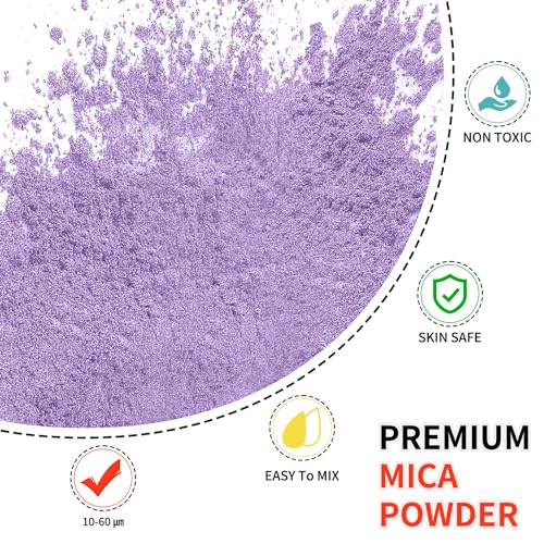 Mica Powder 100g Mica Powder for Epoxy Resin (3.53 Ounce)