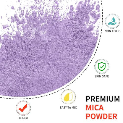 Mica Powder 100g Mica Powder for Epoxy Resin (3.53 Ounce)