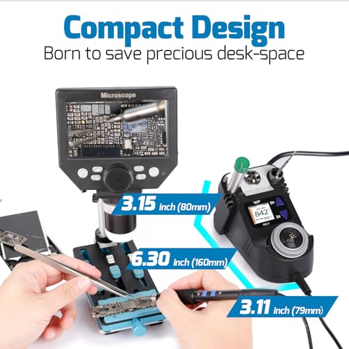 982 V Micro Soldering kit with 5 C245 Soldering Iron Tips