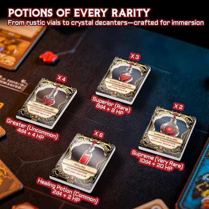 DND Healing Potion Token Set