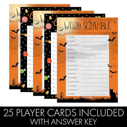 Halloween Games Pack (25 Count)