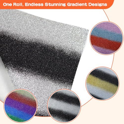 Glitter Heat Transfer Vinyl Rolls