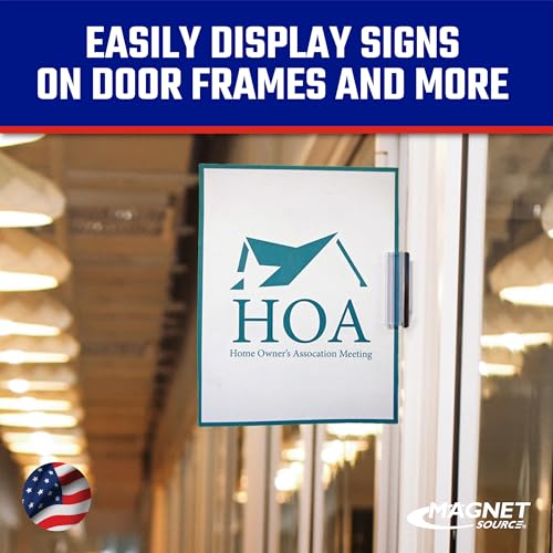 Magnetic Sign Holder Pack (5 magnetic sign holder)