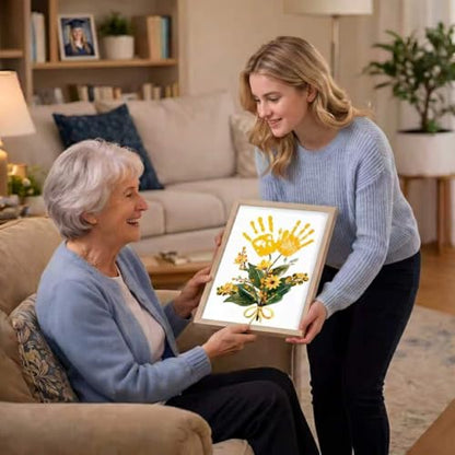 Handprint Flower Kit with Frame