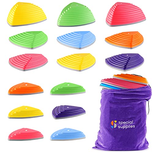 Stepping Stones for Kids Indoor and Outdoor Balance Blocks Promote Coordination