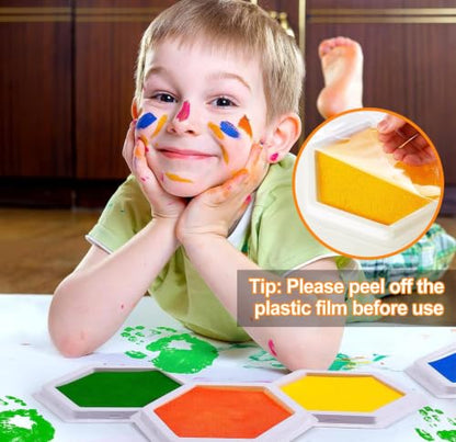 7"x8" Large Ink Pad for Kids Classroom Must Haves Finger Paint