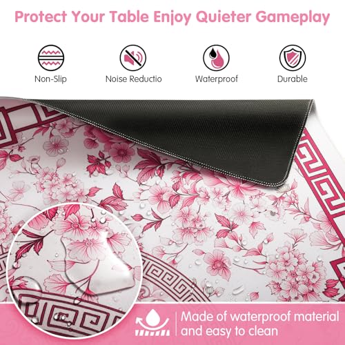 Mahjong Mat for Table 33" Rolled Packaging for American Mahjong Set