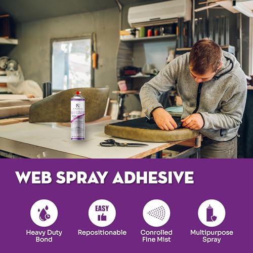 Professional Quality Multipurpose Spray Adhesive (12 Ounce)