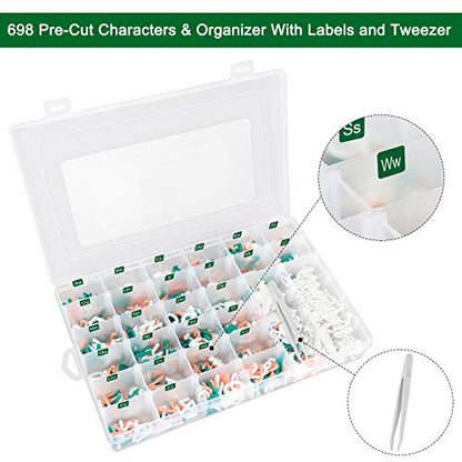 Letter Board Letters Only (698 Count)