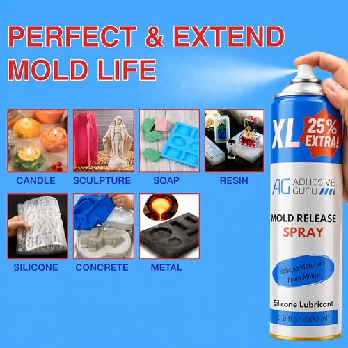 Silicone Mold Release Spray (16.9 Ounce)