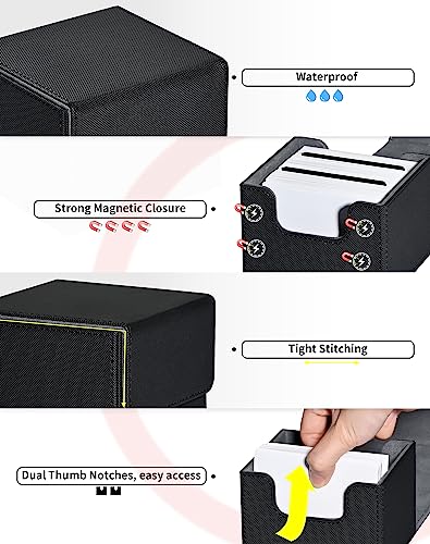 Card Deck Box with 2 Dividers for MTG Cards