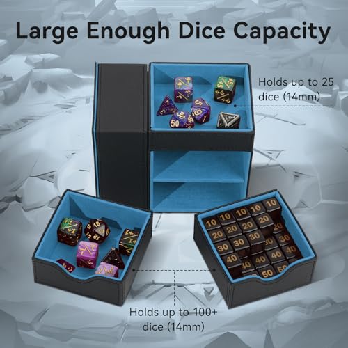 Dice Tray & Dice Tower Storage Box