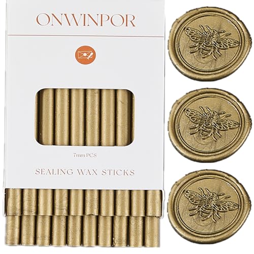 Wax Seal Sticks Bronze (20 Count)