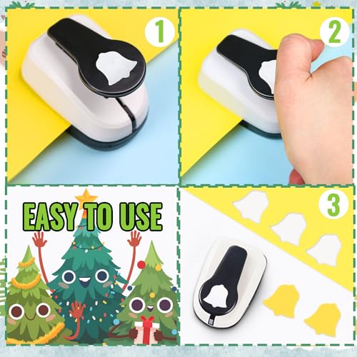Paper Punch 1 inch for Christmas