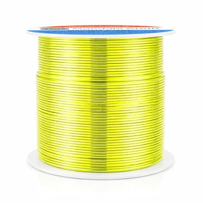 20 Gauge Yellow Green Anodized Aluminum Craft Wire (100 Foot)