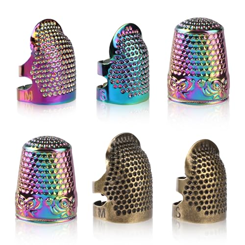 Thimbles for Hand Sewing (6 Count)