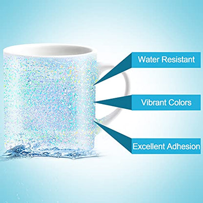 24 Sheets Holographic Sticker Paper (24 Count)