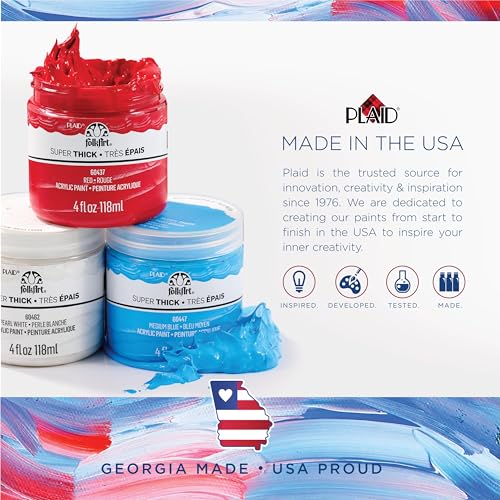 Super Thick Acrylic Paint with a Textured Finish