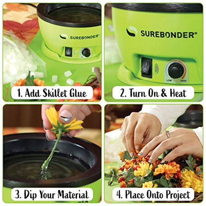 803 Electric Hot Glue Skillet