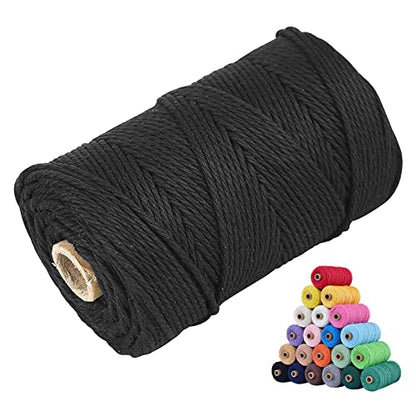 Macrame Cotton Cord 4mm x 109Yards (327 Foot)