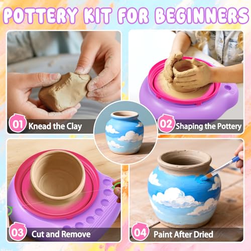 Pottery Wheel for Kids Beginners