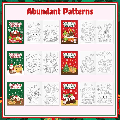 Christmas Food Coloring Books (24 Count)