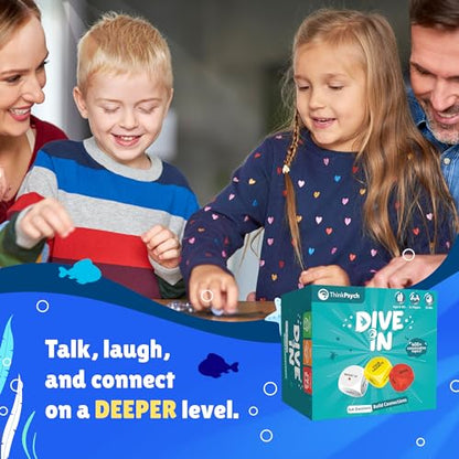Dive in SEL Conversation Dice Game with 400+ Topics