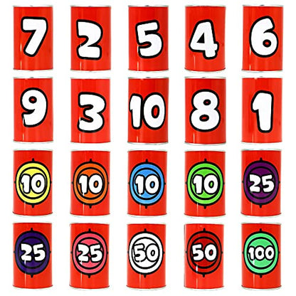 13 Pcs Carnival Party Can Toss Game