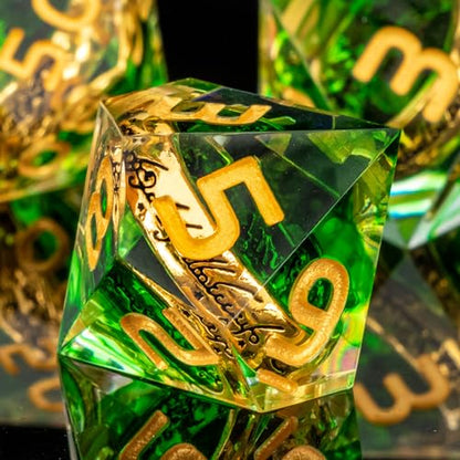 Magic Lord Rings DND Dice Set with Box