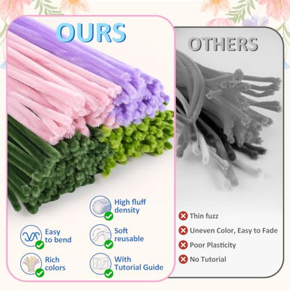 1800 PCS Pipe Cleaners Craft