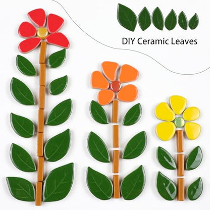 Mosaic Tiles for Crafts Bulk (110 Count)