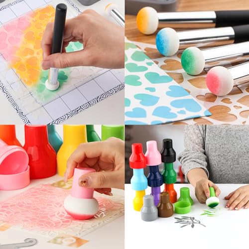 23PCS Sets Ink Applicator with Storage Cases