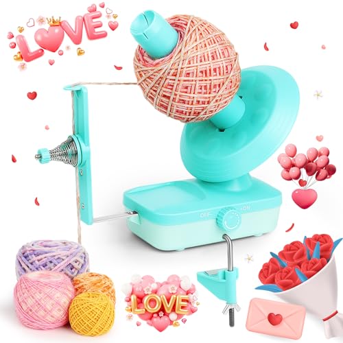 Electric Yarn Winder for Crocheting
