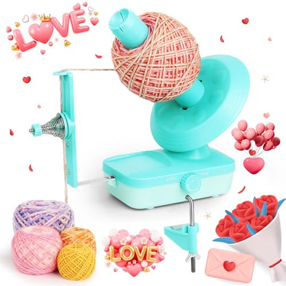 Electric Yarn Winder for Crocheting