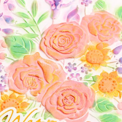3D Embossing Folder for Card Making