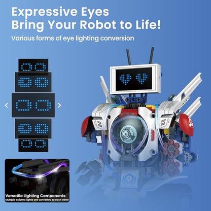 STEM Robot Building Kit for Kids Ages 6