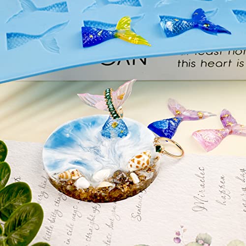 2 Pack Mermaid Tail Molds