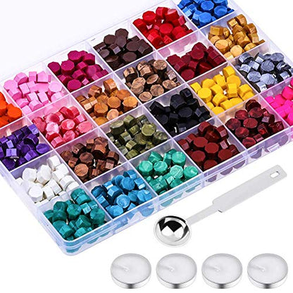 624Pcs Sealing Wax Beads