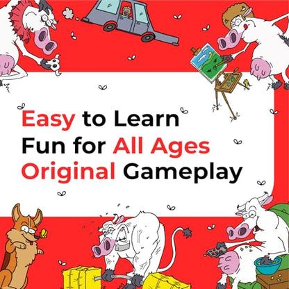 Hey Cow! Family Card Game for Kids and Adults